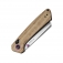N� Kizer Vanguard Madrac Brown Micarta V3693A2