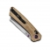 N� Kizer Vanguard Madrac Brown Micarta V3693A2