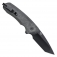 N� Kizer Vanguard Mad Tanto Micarta Black V4602C1
