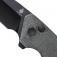 N� Kizer Vanguard Mad Tanto Micarta Black V4602C1