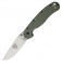 N� Ontario RAT 1 Folder D2 Steel - OD Green Handle ON8867OD
