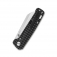 N QSP Knives Penguin Black Frag Titanium QS130-NFRG