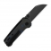 N QSP Knives Penguin Mini Blue Shred Carbon Fiber QS130XS-D2