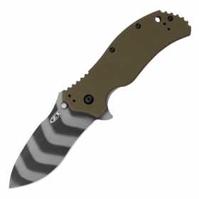 N� Zero Tolerance Ken Onion Olive Tiger Stripe 0350OLTS